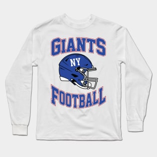 New York Giants Football Team Long Sleeve T-Shirt